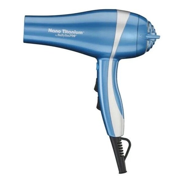 BaByliss Pro Nano Titanium, 2000 Watt Ionic Dryer & Thermal Paddle Brush - Picture 5 of 5